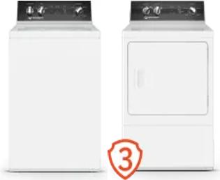 Side by Side Washer & Dryer Set